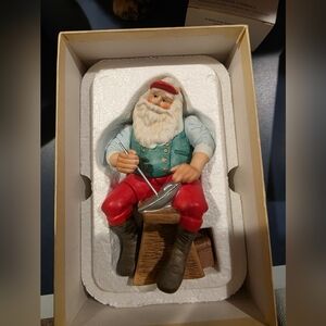 Vintage Hallmark "The Toymaker" limited edition porcelain figurine from 1989.